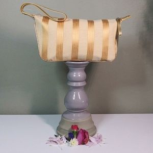 Gold Wristlet or Make Up Bag